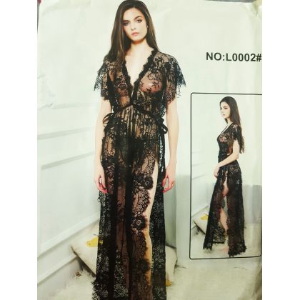 New Style Transparent Long Nightie For Her - Hot &amp; Sexy Lingerie and Nightwear - Best Price in Pakistan - HitShop.pk